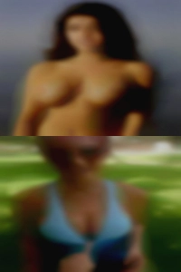 Mend the naked girls holes.